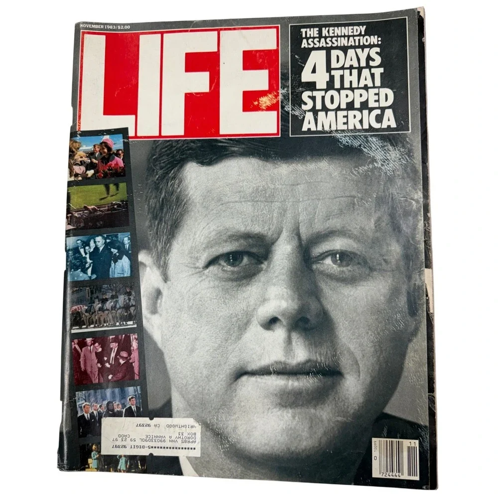 Vintage Life Magazine November 1983 JFK Kennedy Assassination 20th Anniversary
